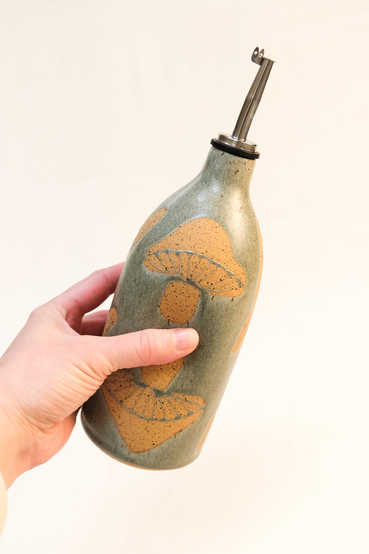 Fog Fish and Mushroom Oil Bottle -22 oz-