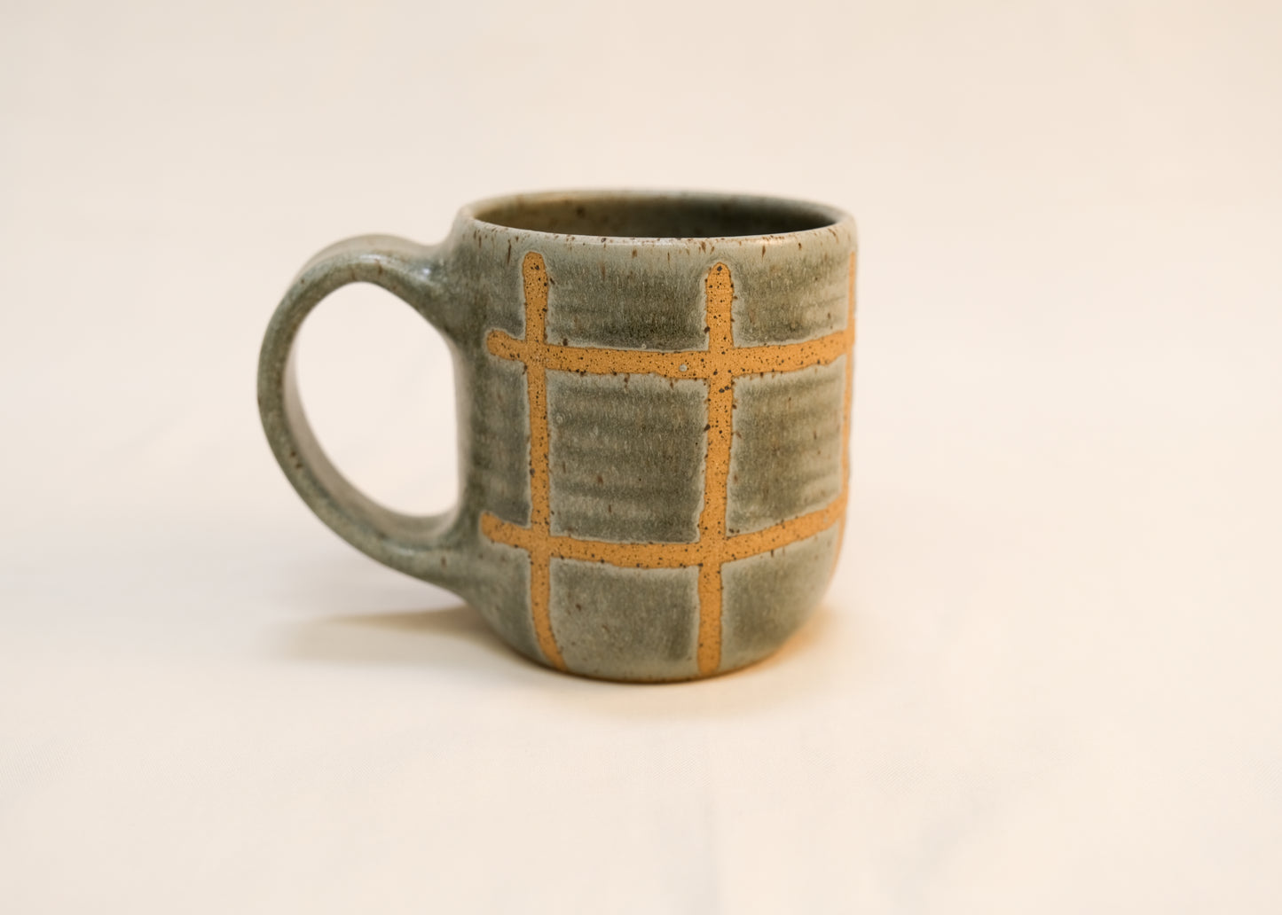 Fog Grid Diner Mug