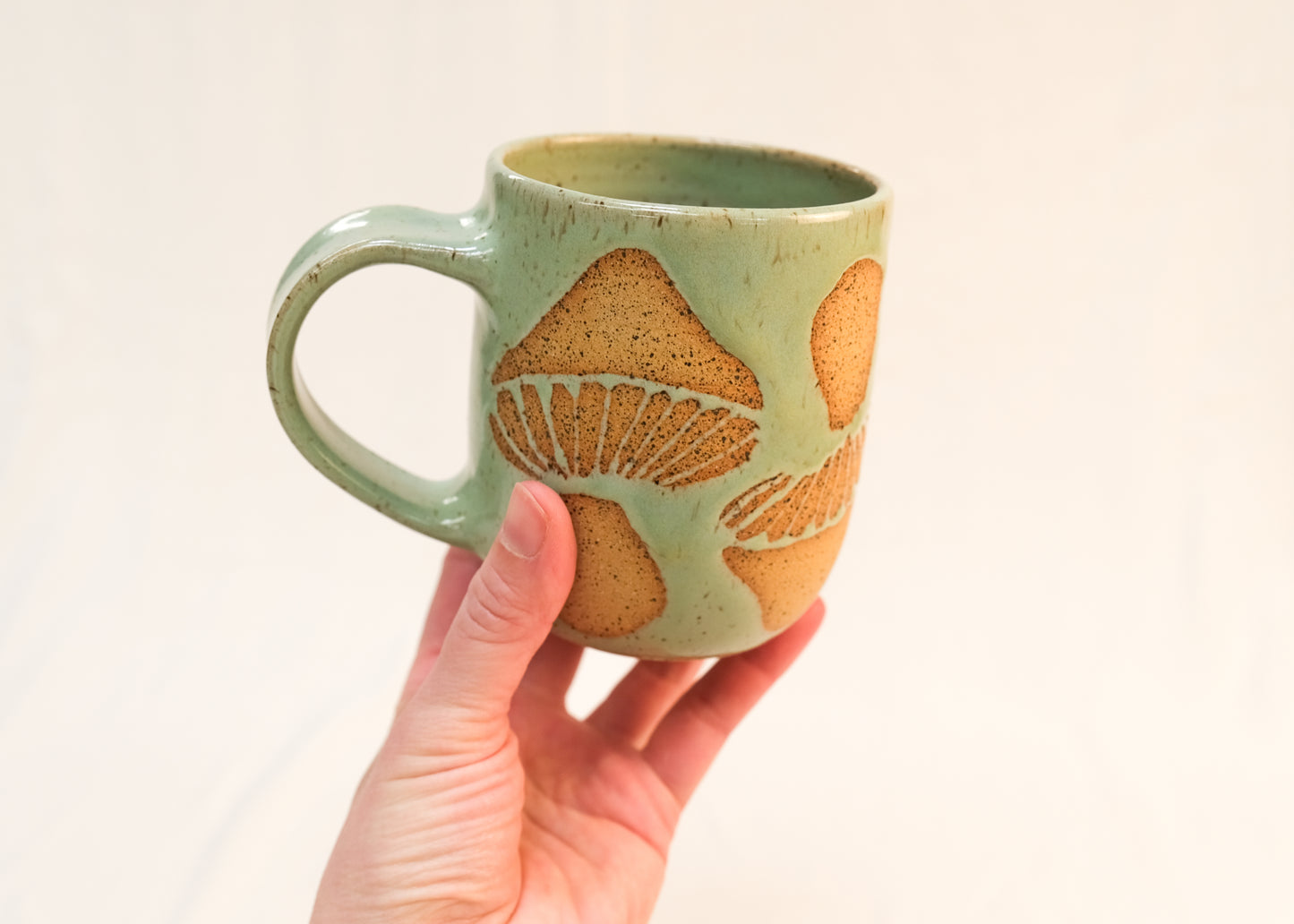 Matcha Mushroom Big Mug