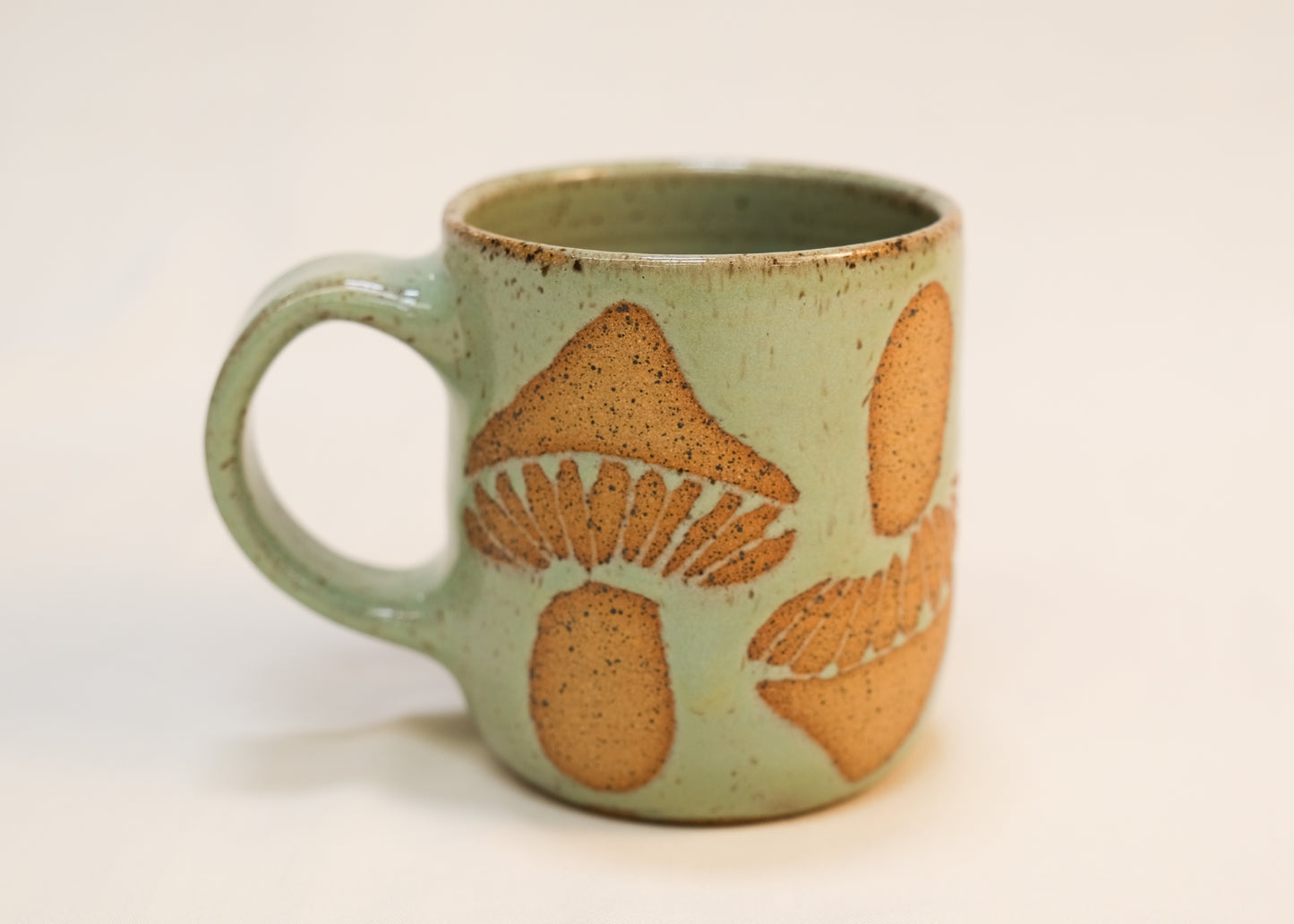 Matcha Mushroom Diner Mug