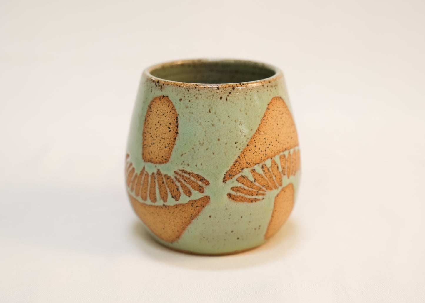 Matcha Mushroom Wine Cup