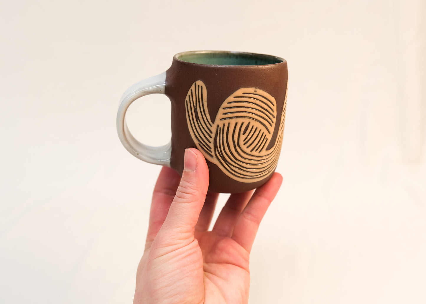 Peach Meditation Mug