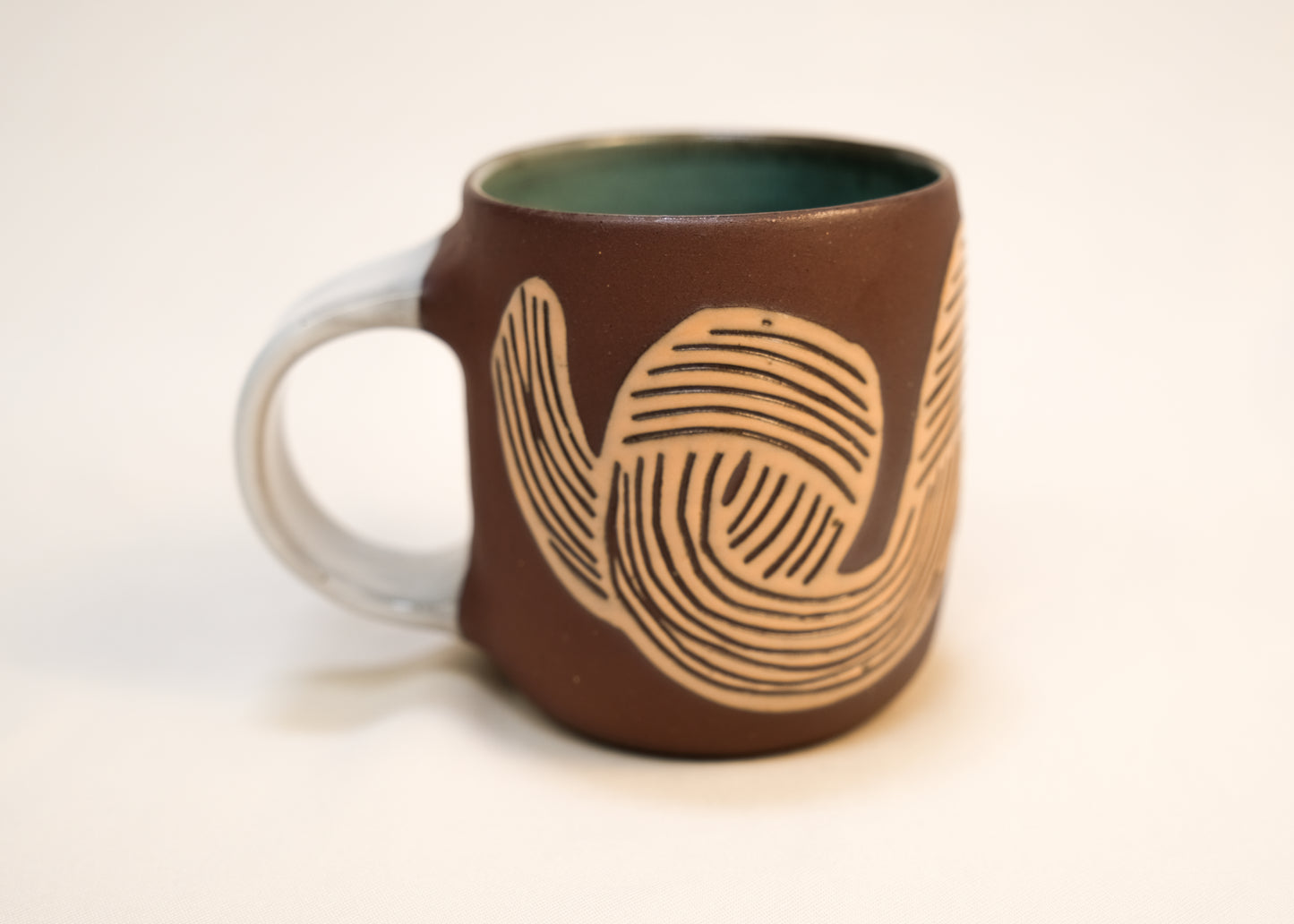 Peach Meditation Mug