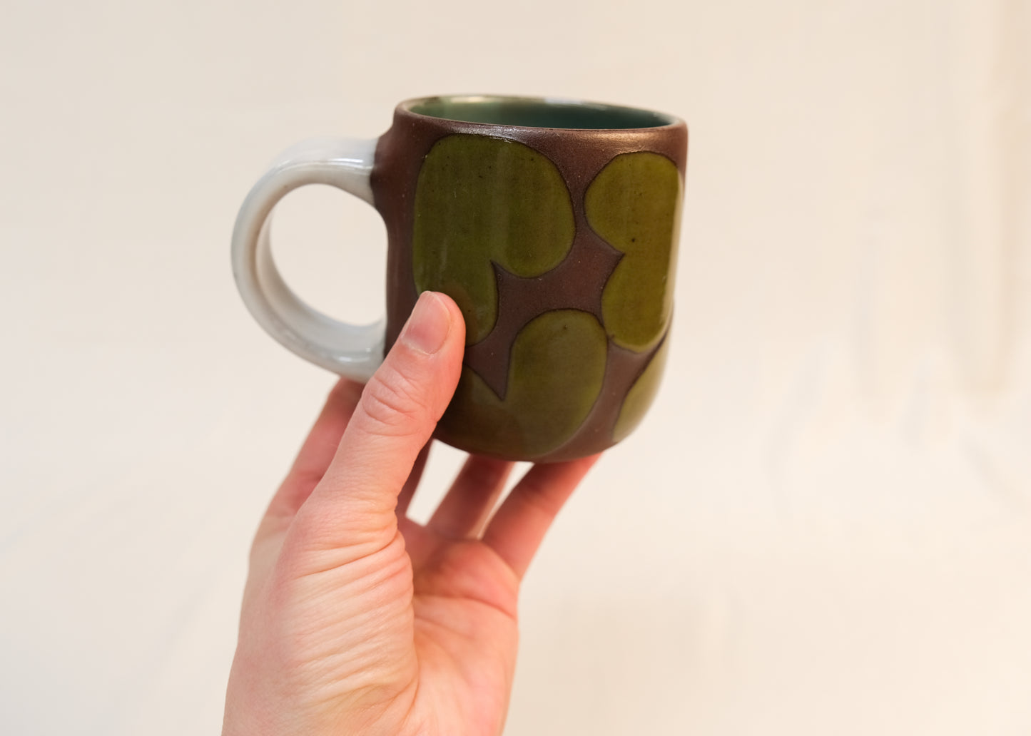 Spinach Noodle Diner Mug