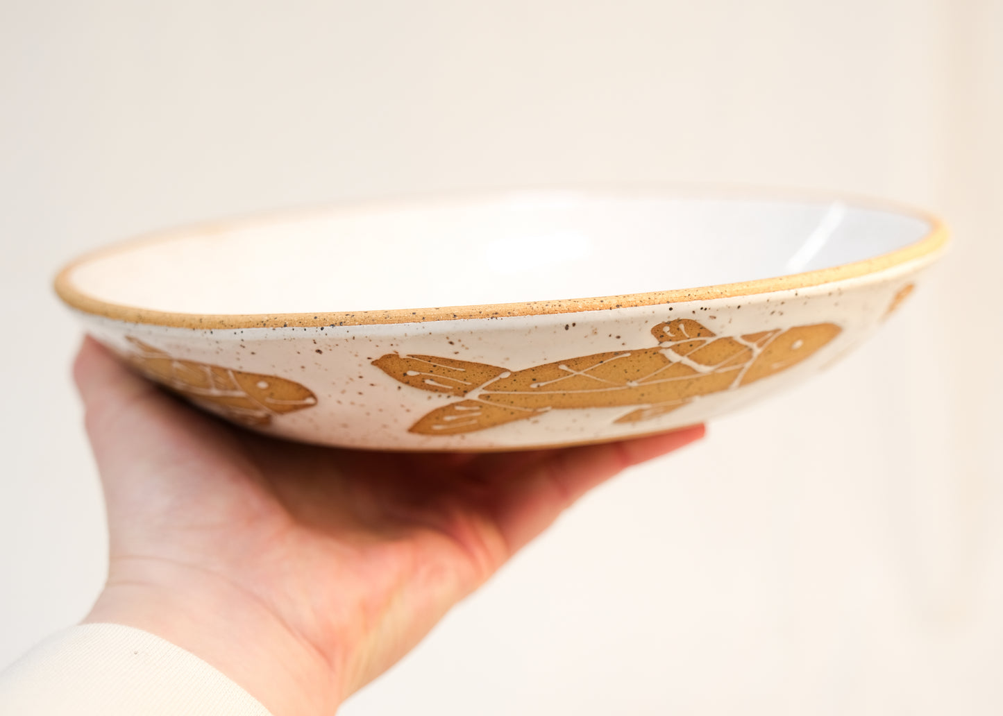 White Sardine Pasta Bowl