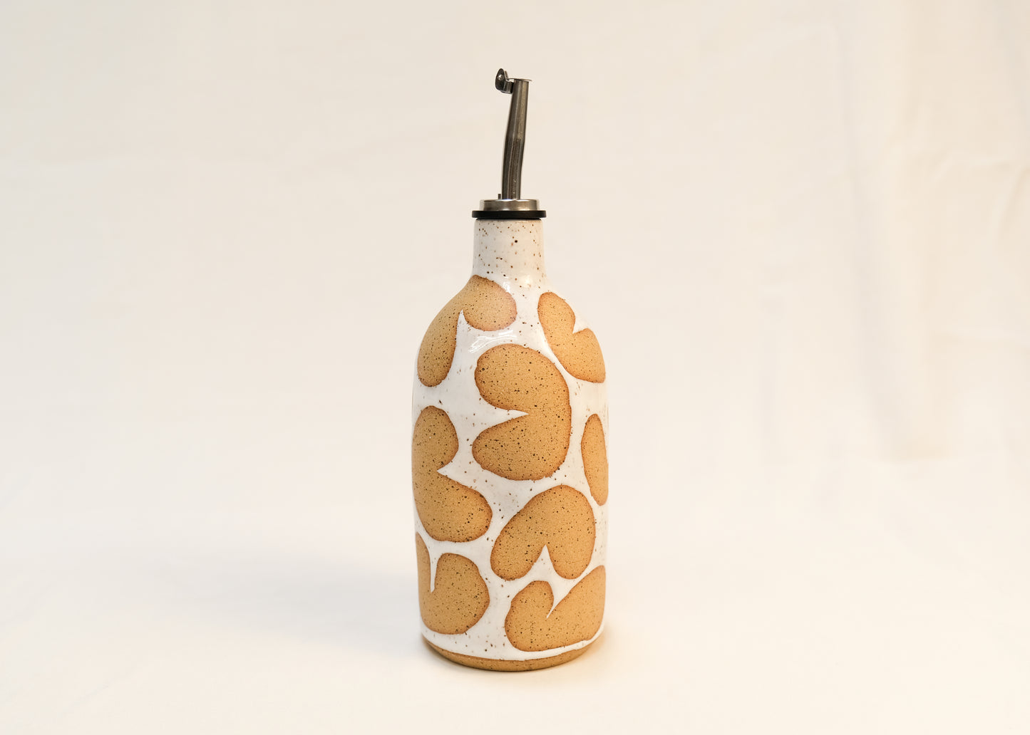White Noodle Oil Bottle -18 oz-