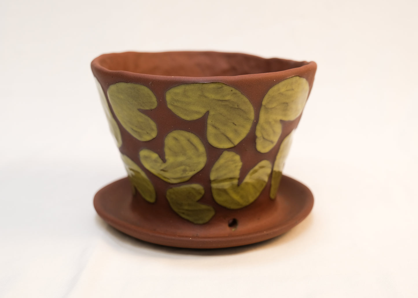 Small Yellow Noodle One Piece Planter