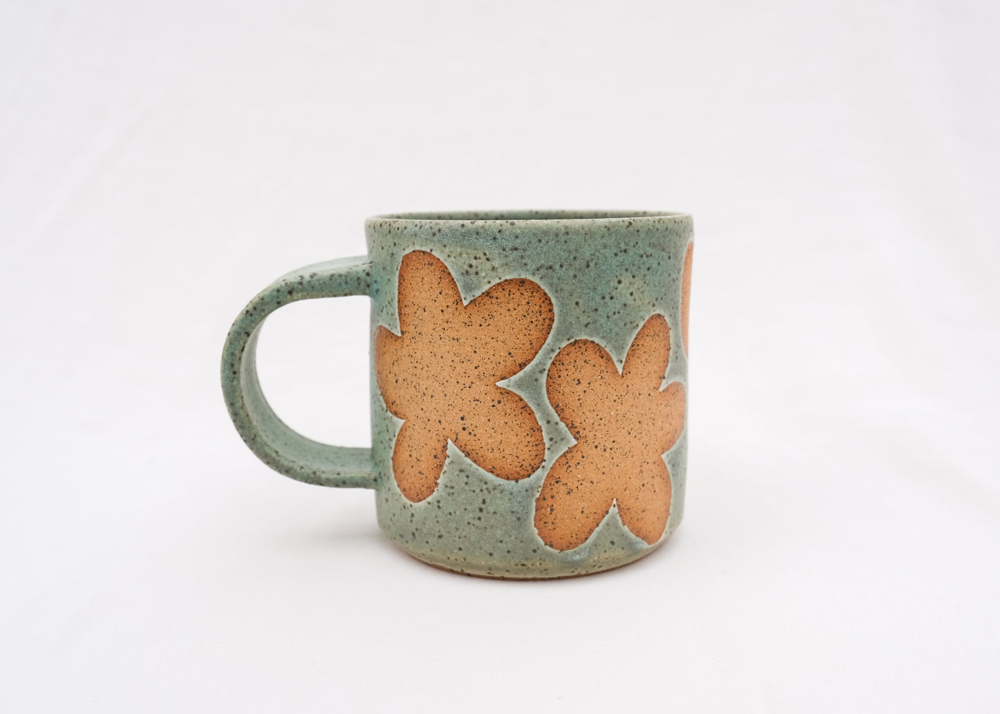 Moss Flower Diner Mug