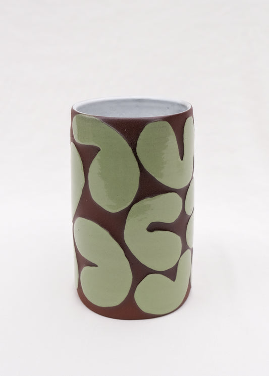 Sage Noodle Vase